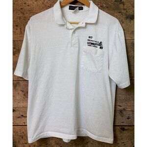 390th Bomb Group H Veterans Assoc Polo Shirt Mens Size Large WWII B17 Aviation